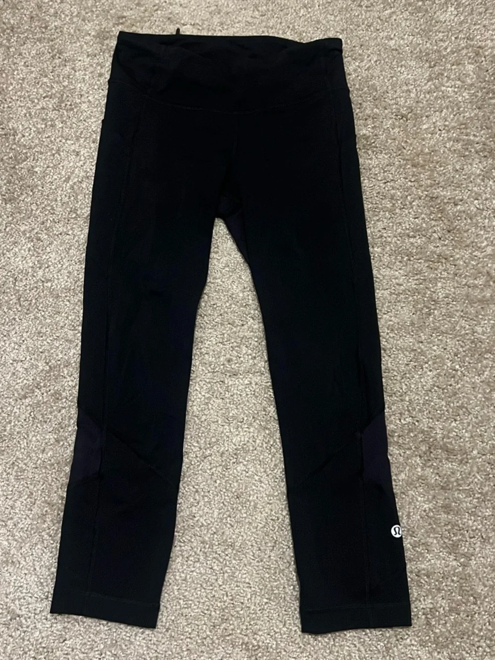 Lululemon pace rival crop 22”‎ black 4